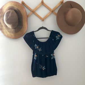 Mossimo off-the-shoulder blouse